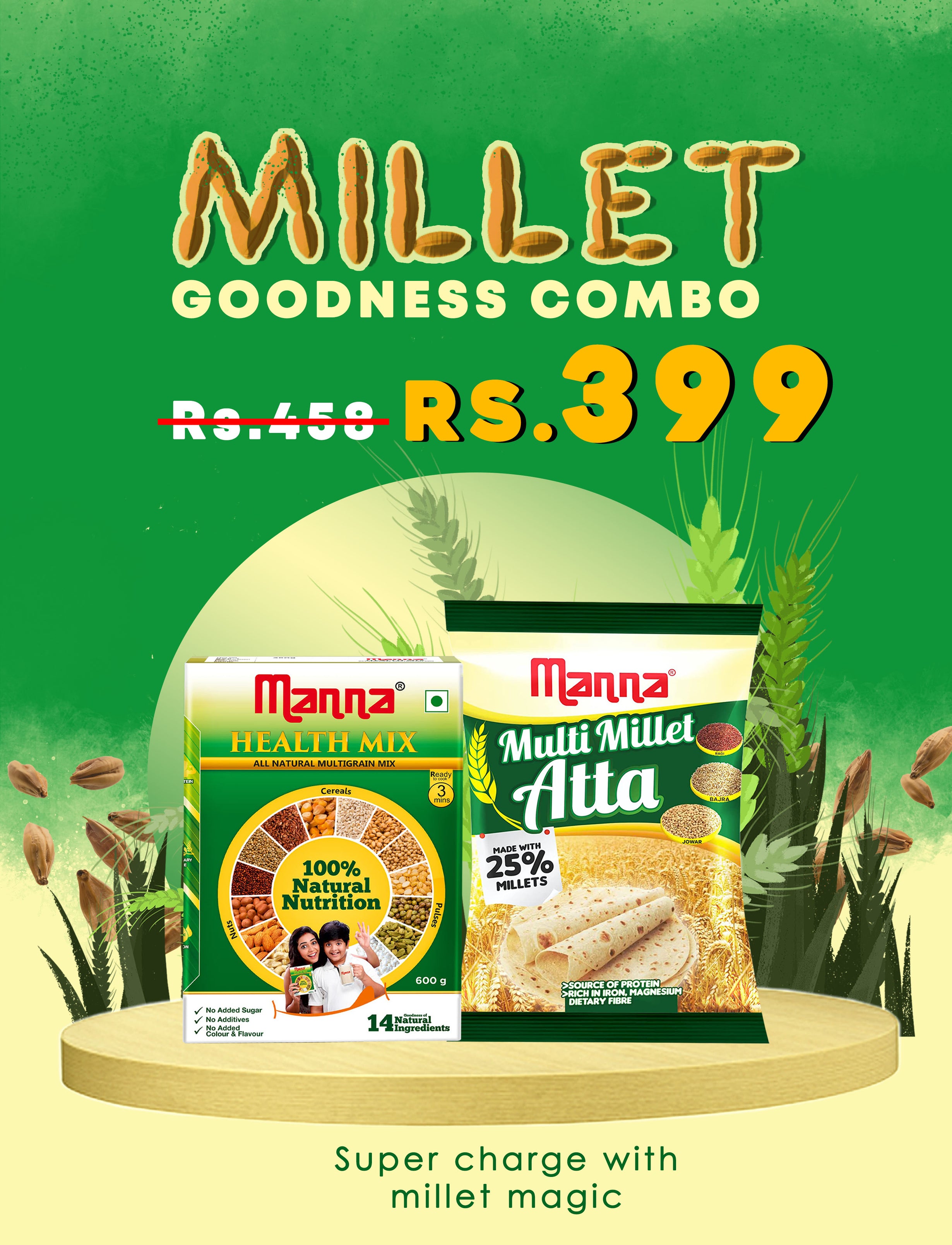 Manna - Natural Millet Based Health Foods | Buy Online – Manna Foods